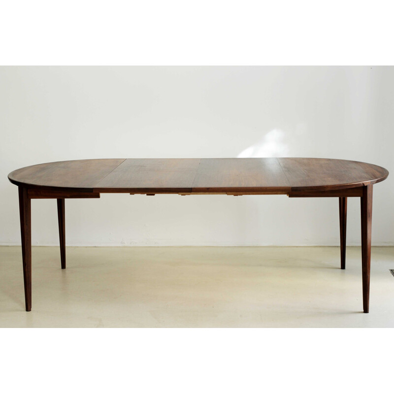 Vintage extendable Scandinavian table by Harry Rosengren Hansen - 1960s