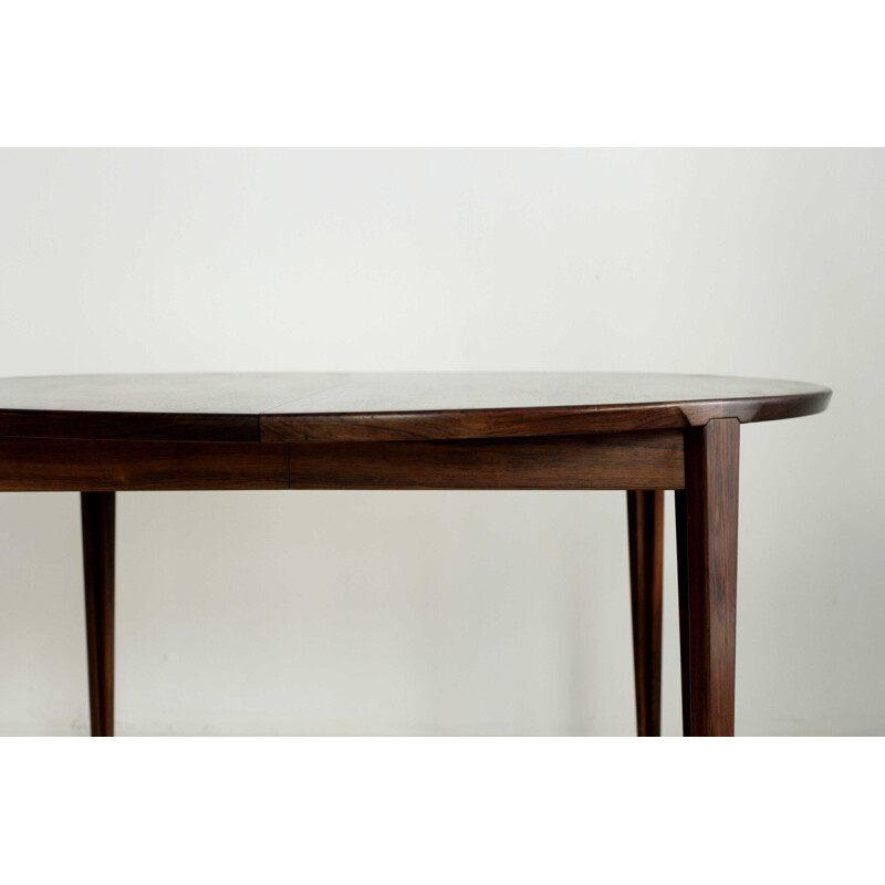 Vintage extendable Scandinavian table by Harry Rosengren Hansen - 1960s