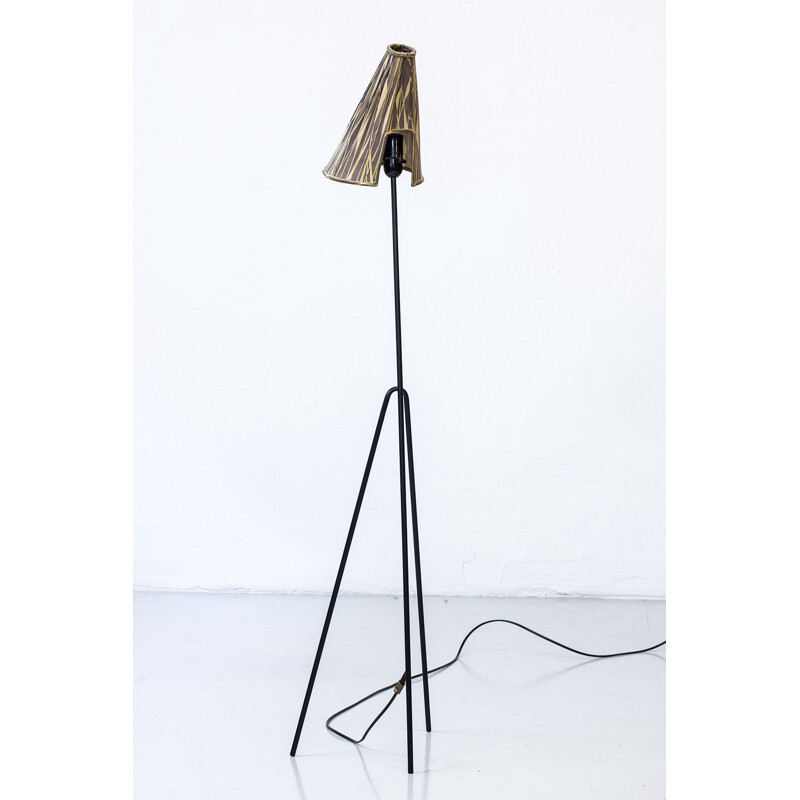 Floor Lamp by Hans Bergström for Ateljé Lyktan - 1950s