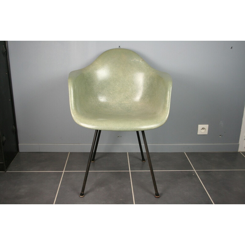 Mid-century DAZ Zénith plastics armchair by Eames for Herman Miller - 1950s 