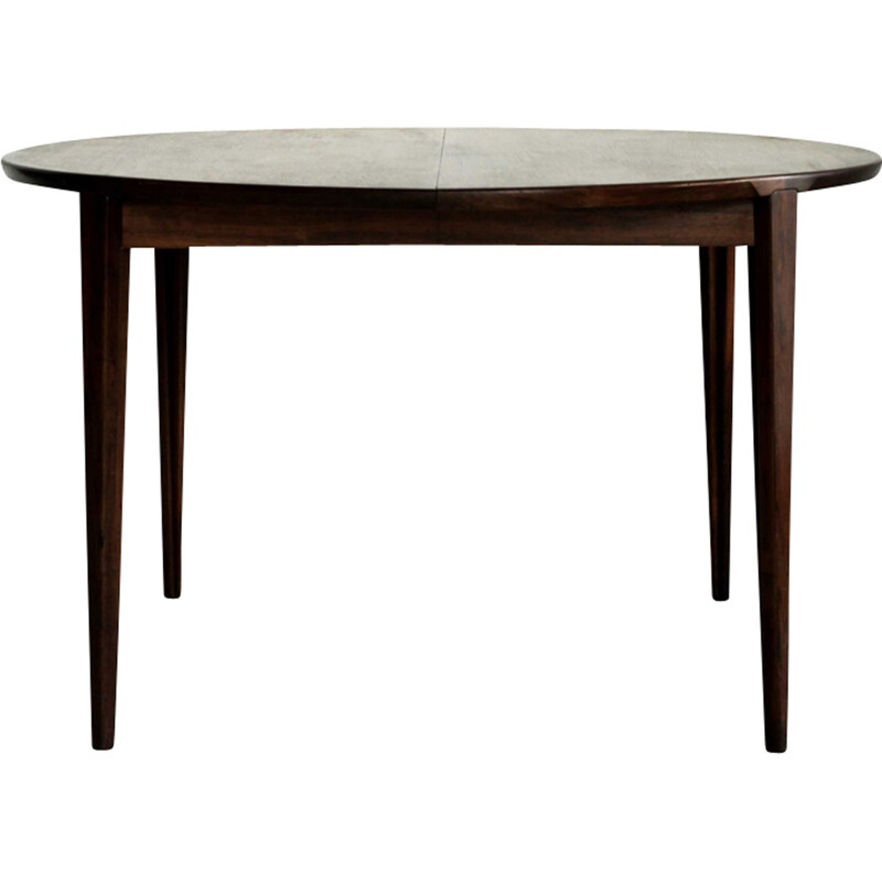 Vintage extendable Scandinavian table by Harry Rosengren Hansen - 1960s