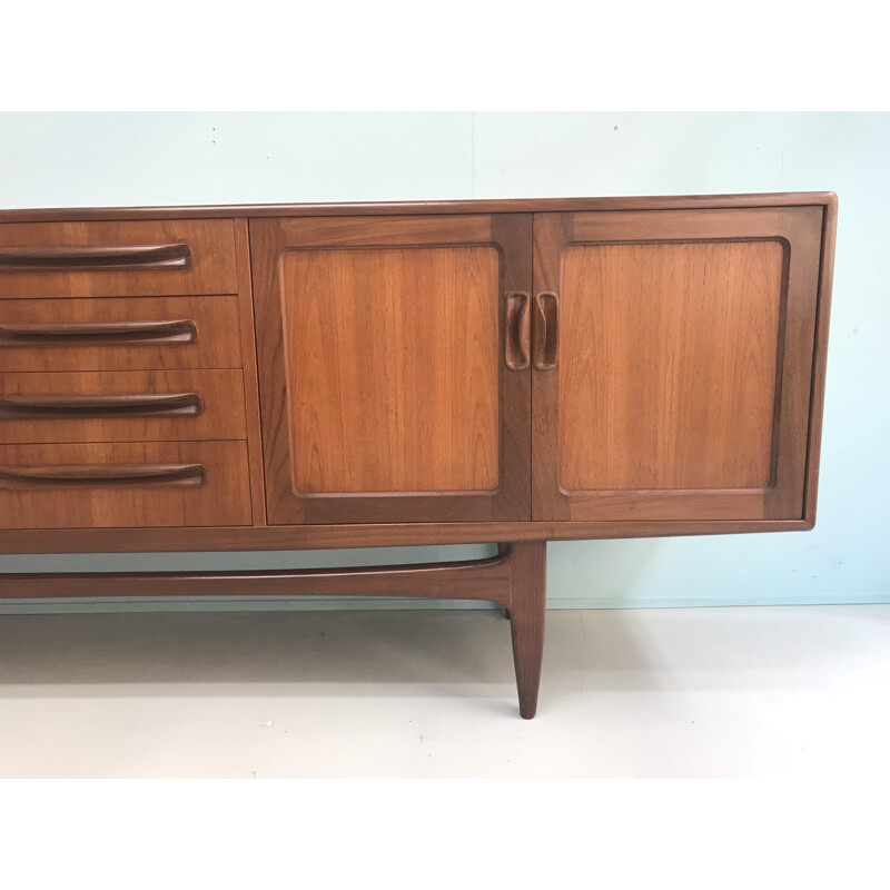 Mid-century modern teak sideboard by par V.Wilkins for G-PLan - 1960s