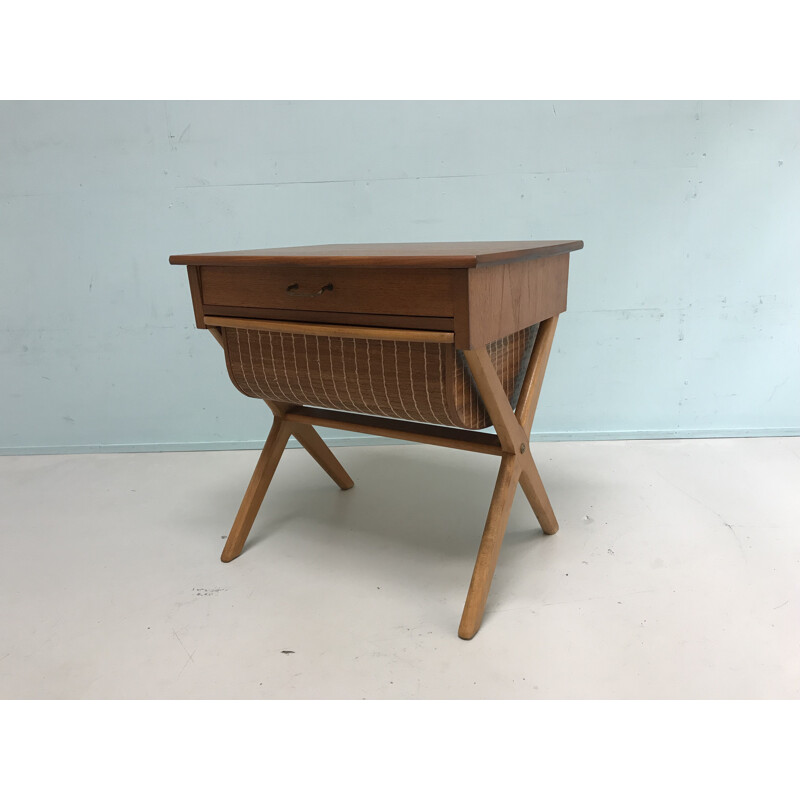 Mid-century teak sewing box by O.D.Rykken - 1960s