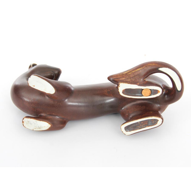 Scandinavian ceramics Ferret by Gunnar Nylund for Rorstrand - 1960s