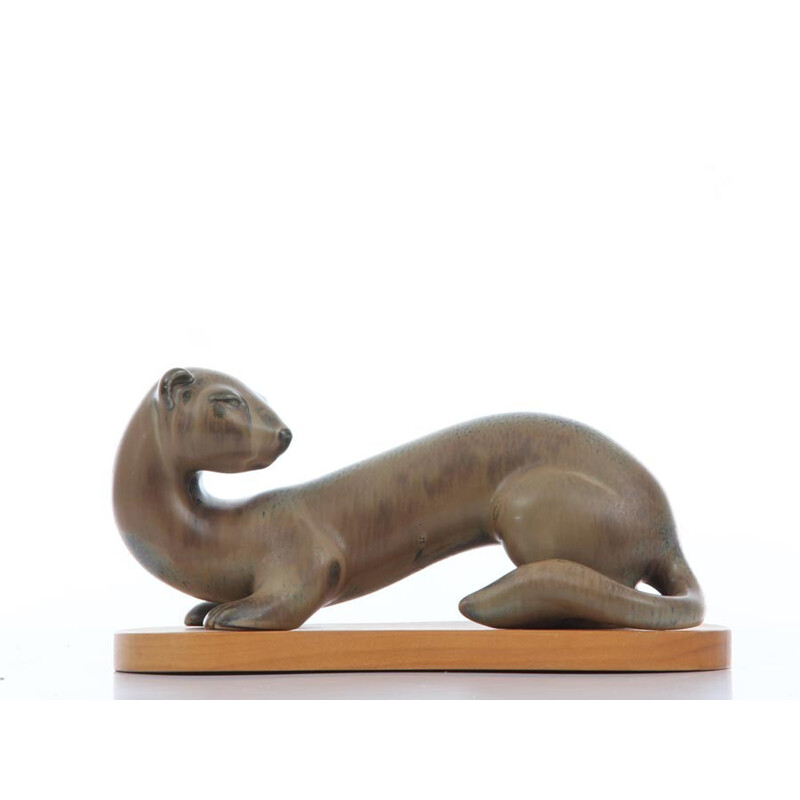 Scandinavian ceramics Ferret - 1960s