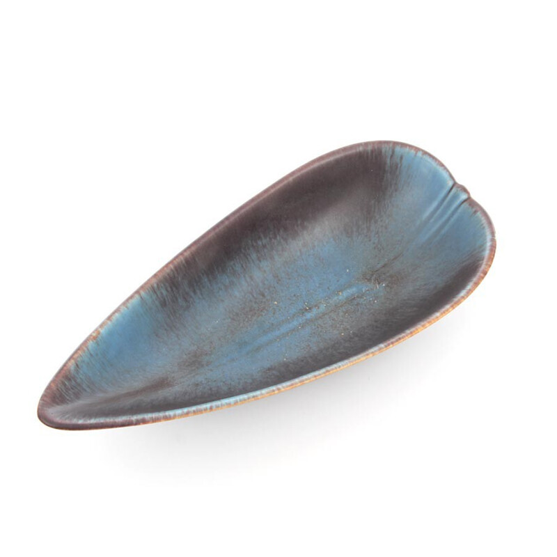 Scandinavian ceramic leaf-shaped bowl model Arq, 1950