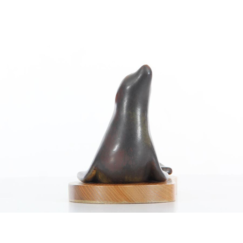 Scandinavian ceramics Sea lion by Gunnar Nylund for Rorstrand - 1950s