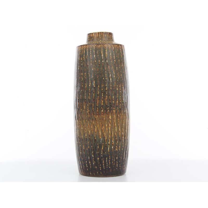 Vaso de cerâmica escandinava de Gunnar Nylund para Rörstrand, 1940