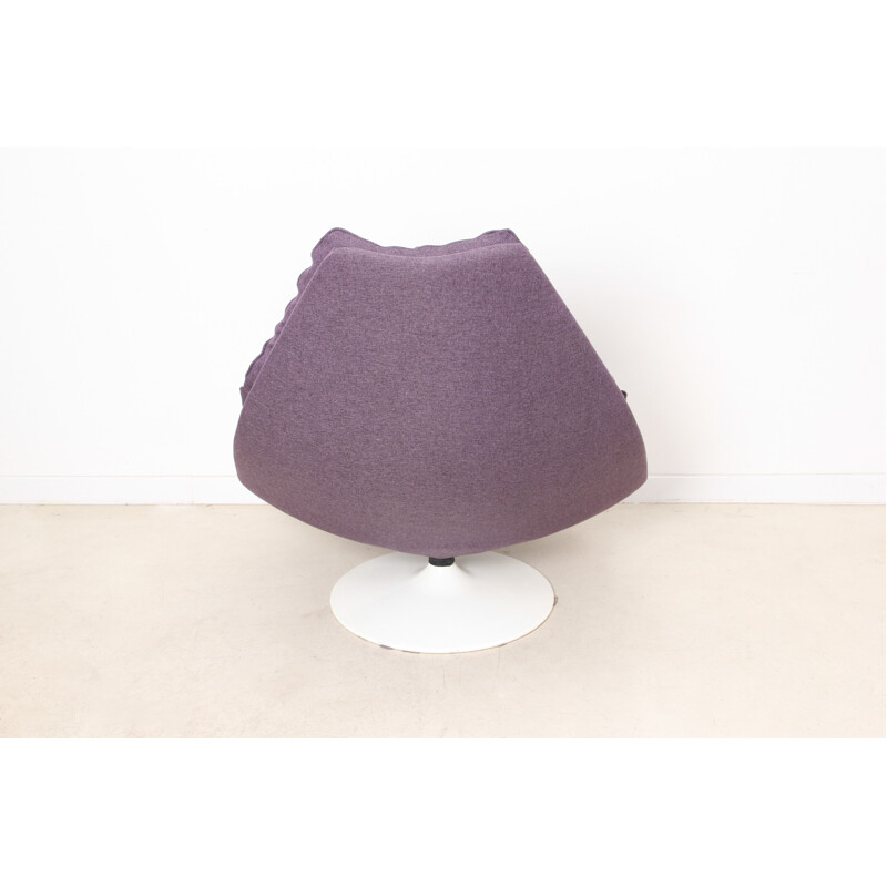 Purple "F588" lounge chair, Geoffrey HARCOURT - 1960s