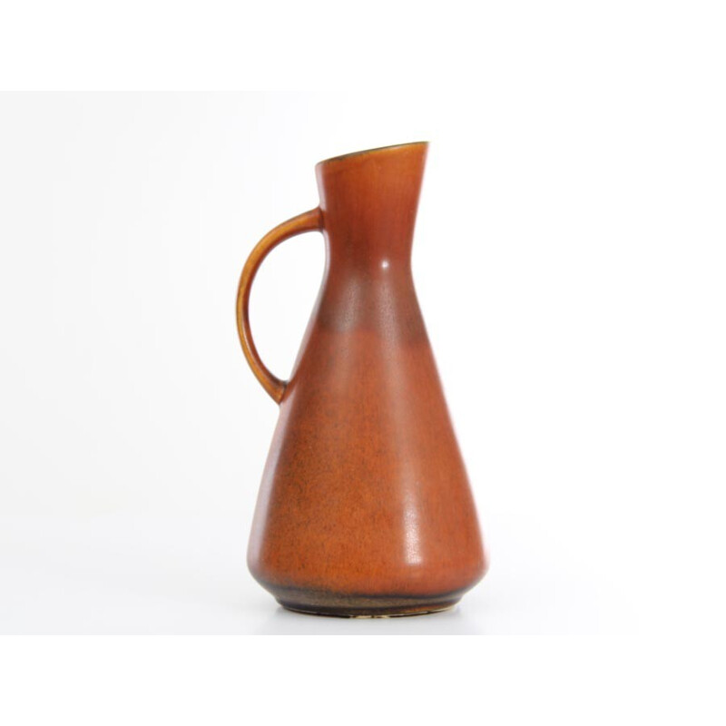 Scandinavian vintage ceramic pitcher by Gunnar Nylund for Nymölle, 1970