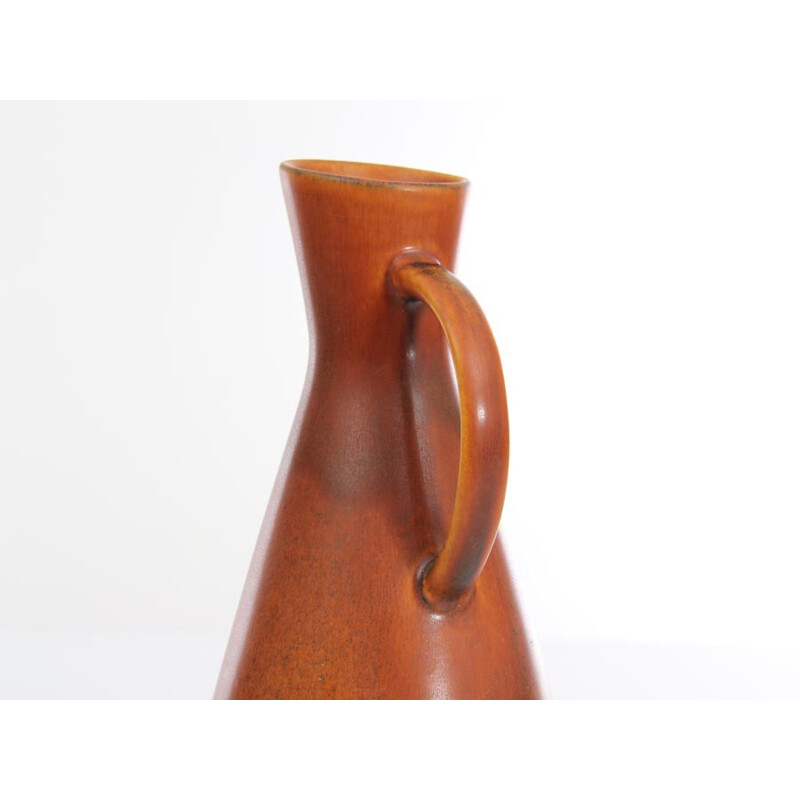 Scandinavian vintage ceramic pitcher by Gunnar Nylund for Nymölle, 1970