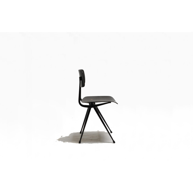 Vintage black "Result" chair by Friso Kramer - 1950s