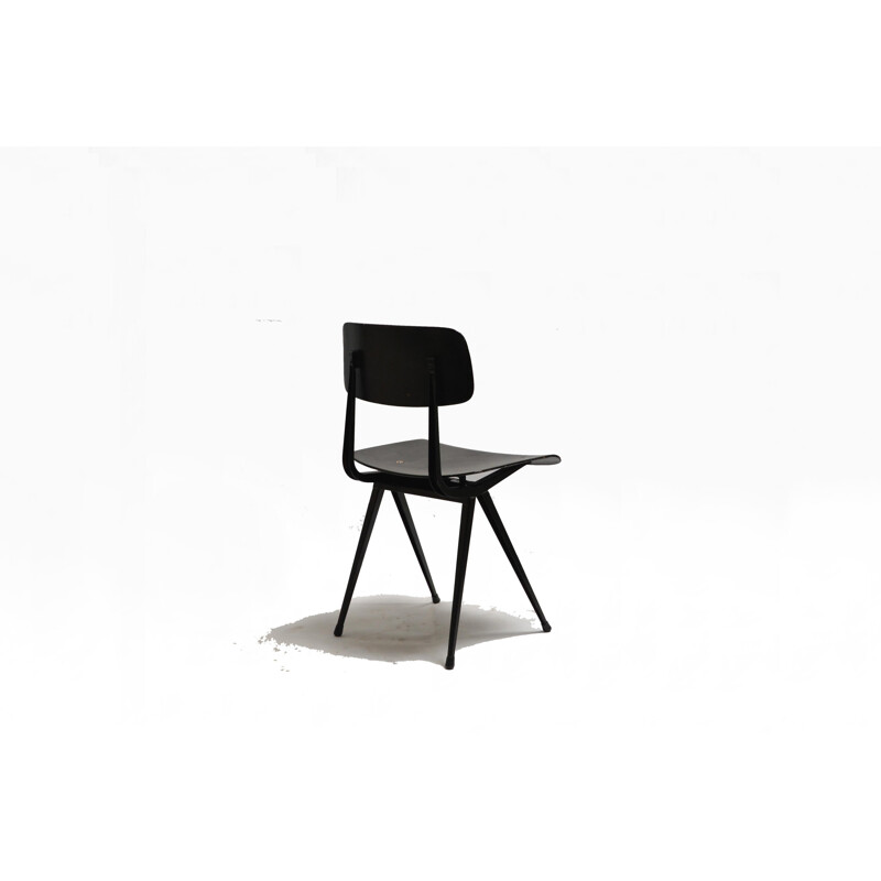 Vintage black "Result" chair by Friso Kramer - 1950s