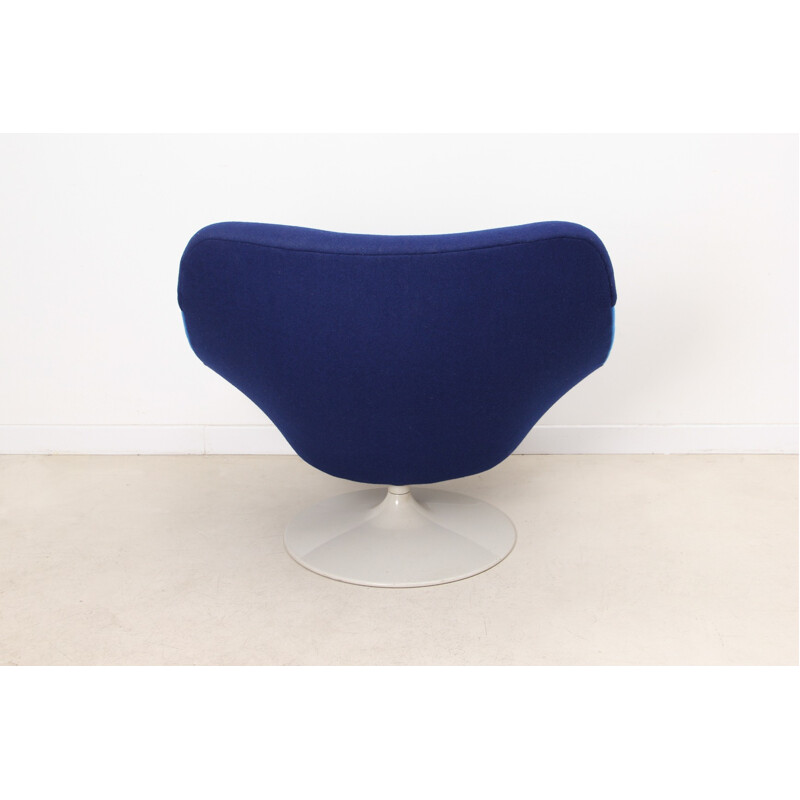 Blue "F519" lounge chair, Geoffrey HARCOURT - 1960s