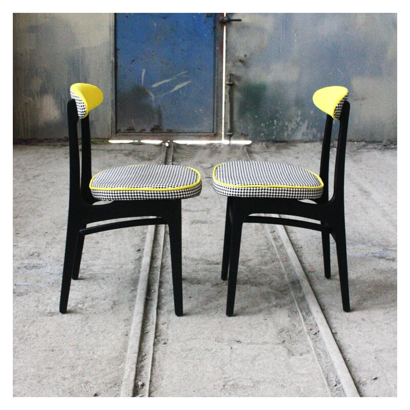 Vintage chairs by Rajmund Teofil Halas - 1960s