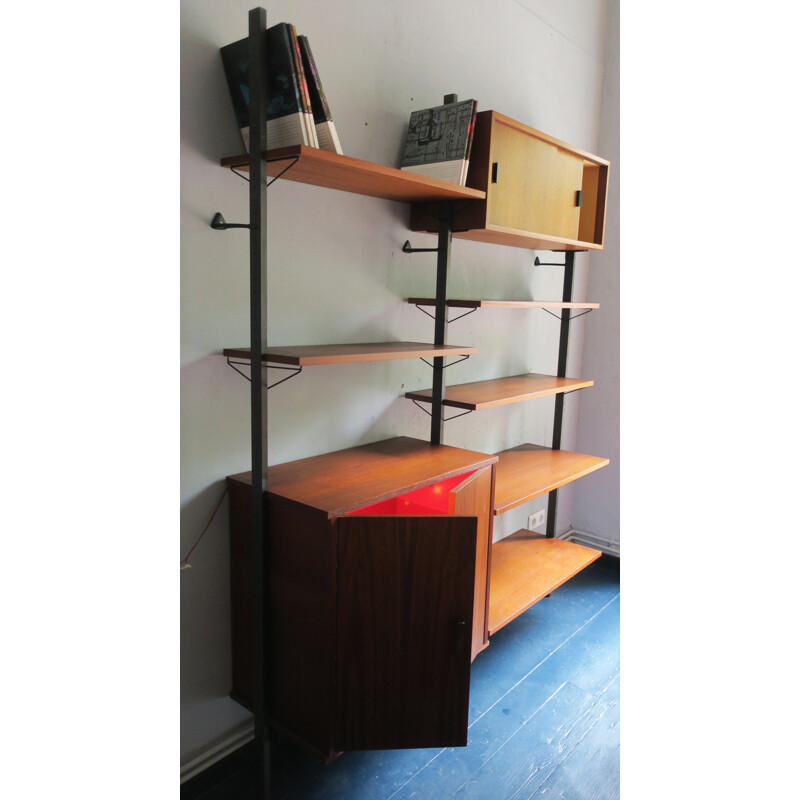 Modular Swedish Shelf System by Olof Pira for Höger - 1960s