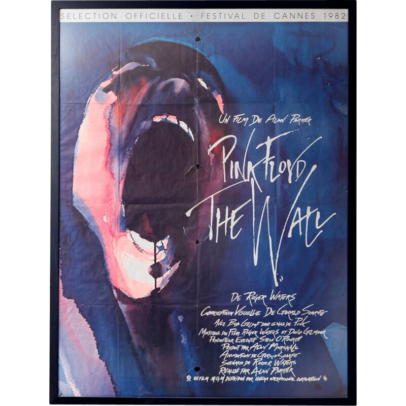 Affiche du film "Pink Floyd The Wall" - 1982