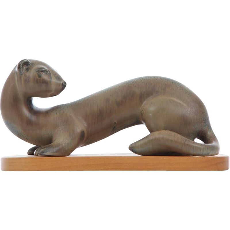 Scandinavian ceramics Ferret - 1960s