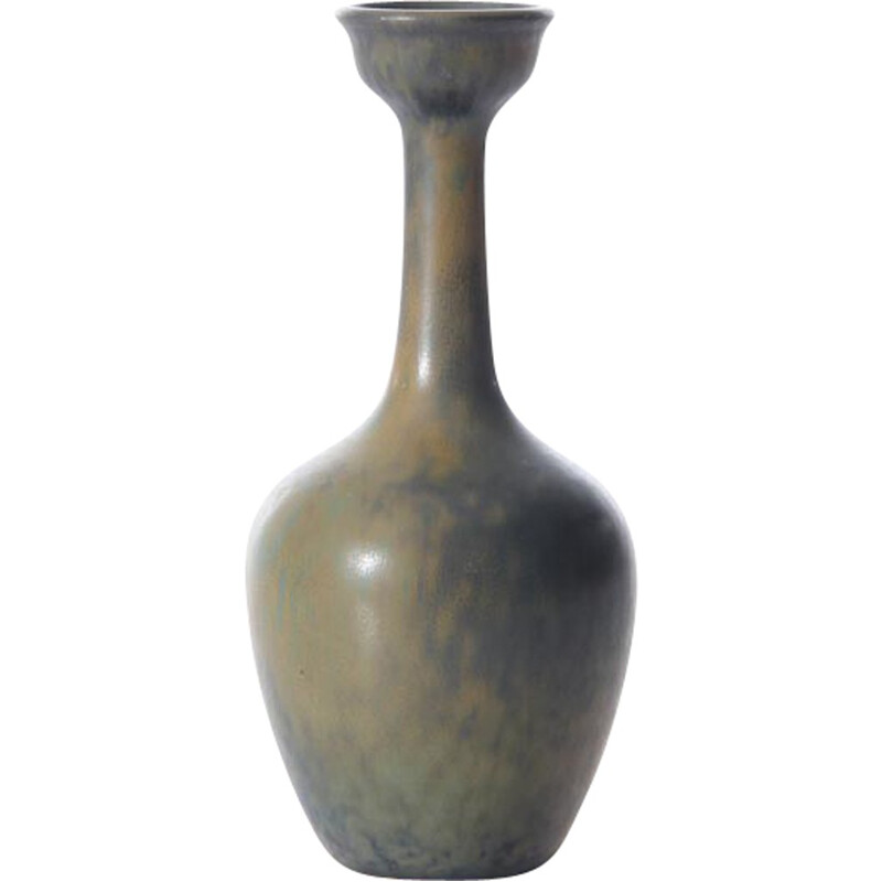 Skandinavische Vintage-Vase aus Keramik Modell ASI von Gunnar Nylund für Rorstrand, 1950