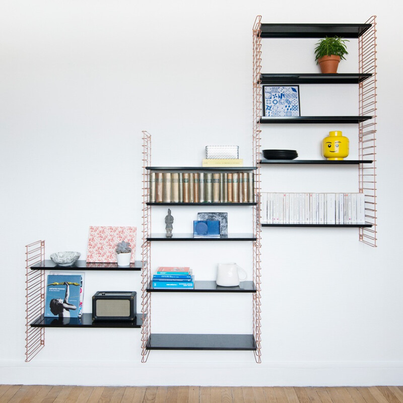 Modular shelving system 8 racks Tomado by A. DEKKER - 2000s