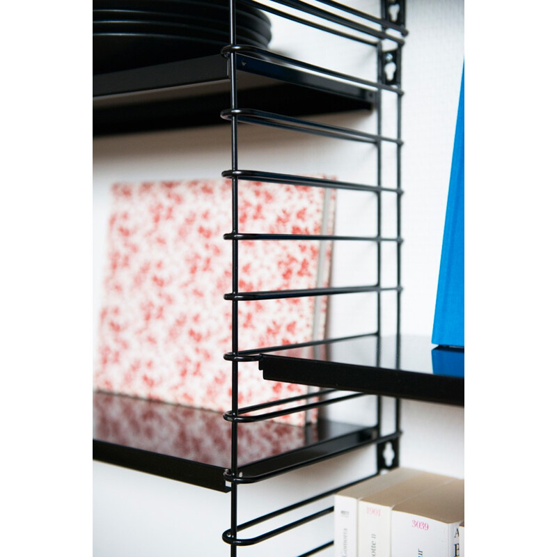 Modular metal shelving system Tomado 8 racks by Adriaan DEKKER - 2000