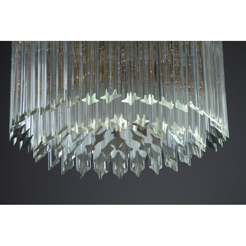 Murano glass chandelier by Paolo Venini - 1970