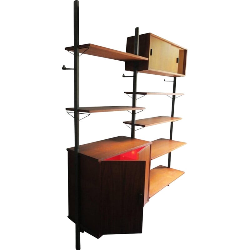 Modular Swedish Shelf System by Olof Pira for Höger - 1960s