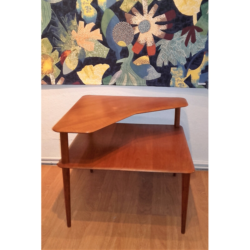 Vintage "Minerva" coffee table by Peter Hvidt and Orla Molgaard-Nielsen for Cado - 1960s