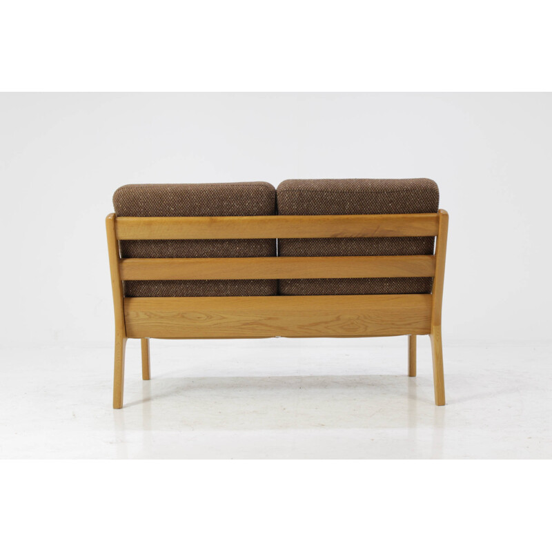 Vintage sofa in oakwood by Ole Wanscher - 1960s