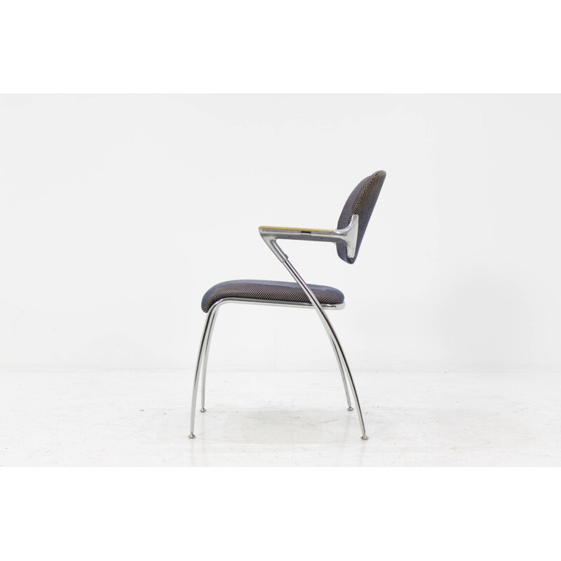 "Golf" armchair in aluminium by Brunner - 1970s