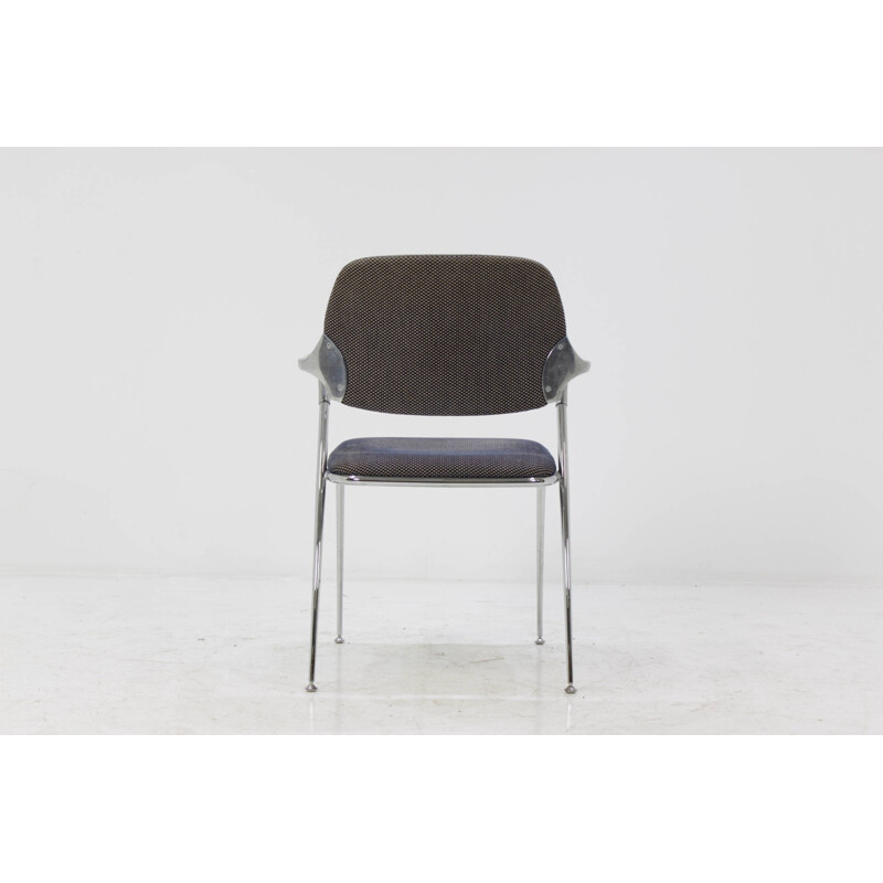 "Golf" armchair in aluminium by Brunner - 1970s