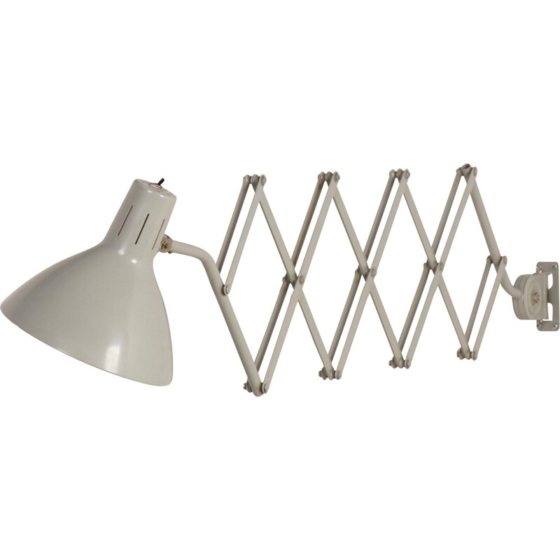 Industrial Scissors Wall Light 110 by H.Th.J.A Busquet for Hala - 1960s