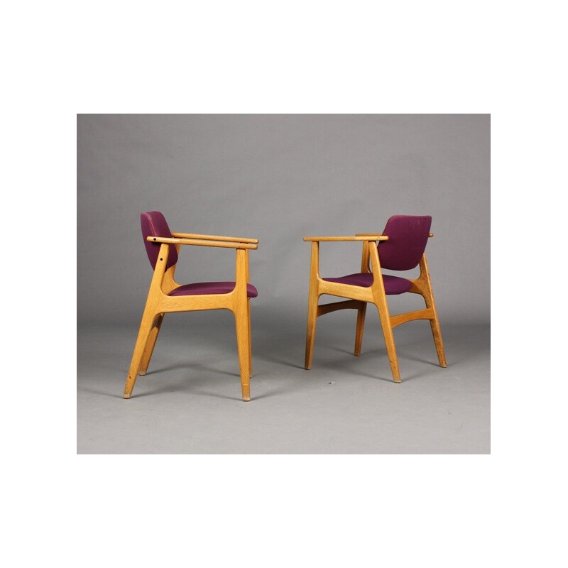 Chaises scandinaves, Erik BUCH - années 60