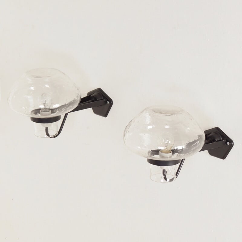 Pair Wall Lamps by Gunnar Asplund for Asea Sweden - 1960s