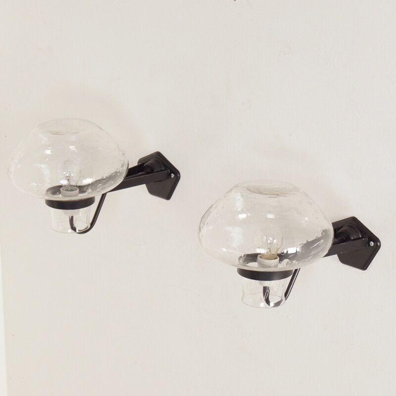 Pair Wall Lamps by Gunnar Asplund for Asea Sweden - 1960s