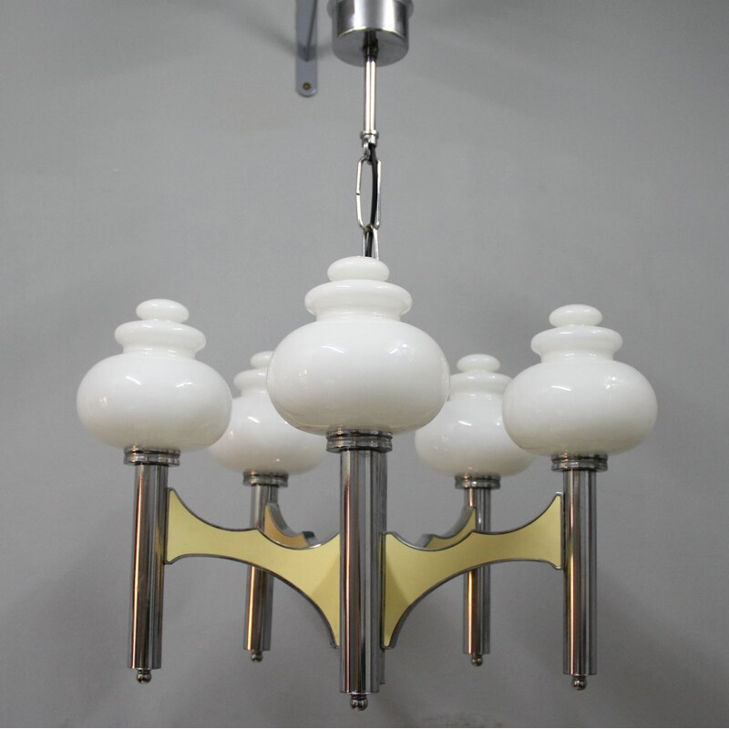 Mid-century italian chandelier - 1970s