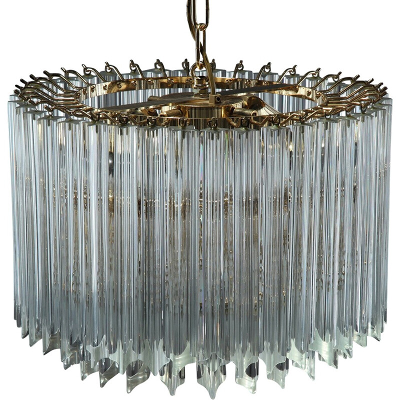 Murano glass chandelier by Paolo Venini - 1970