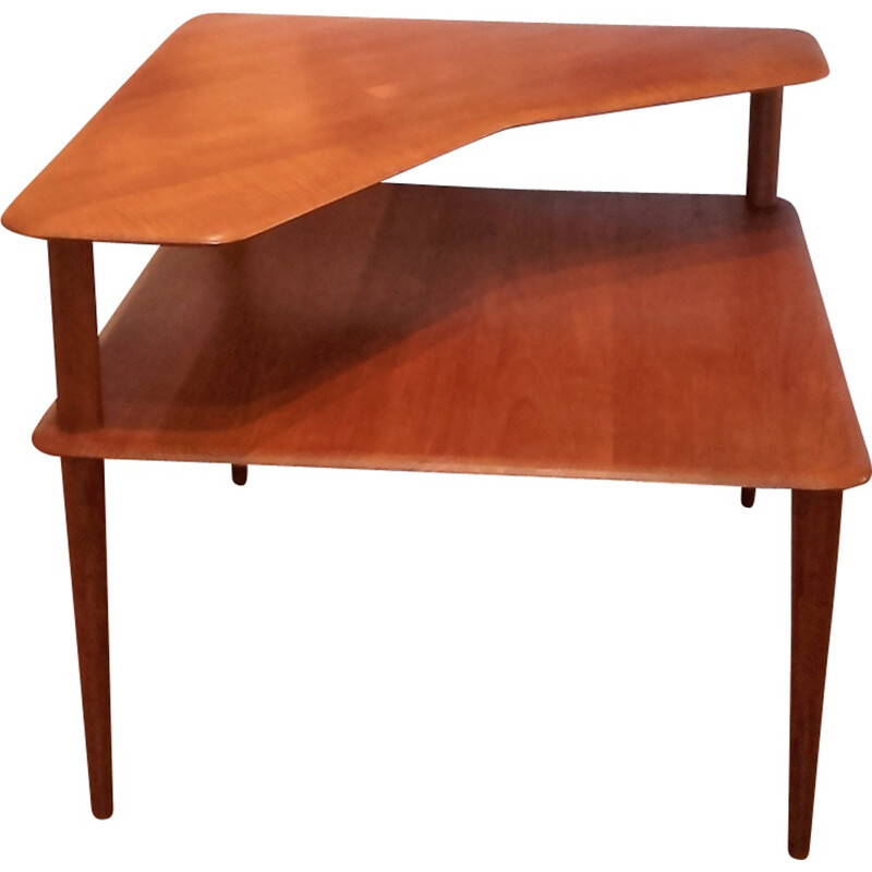 Vintage "Minerva" coffee table by Peter Hvidt and Orla Molgaard-Nielsen for Cado - 1960s