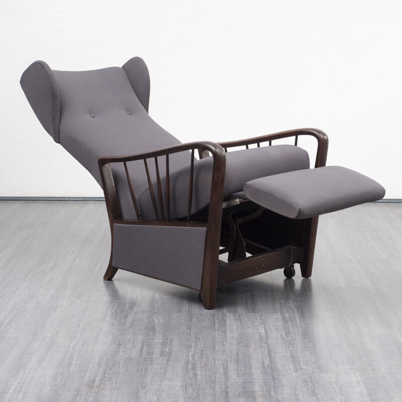 Chaise relaxante, nouvelle tapisserie - 1960