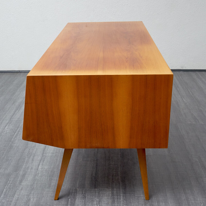 Desk, walnut, Franz Ehrlich - 1950s