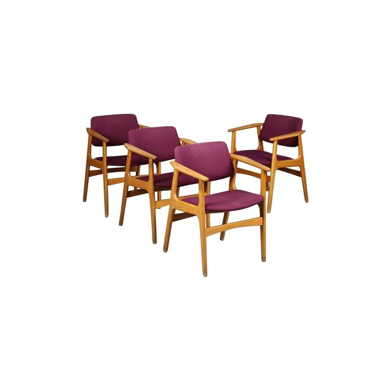 Scandinavian chairs, Erik BUCH - 1960s