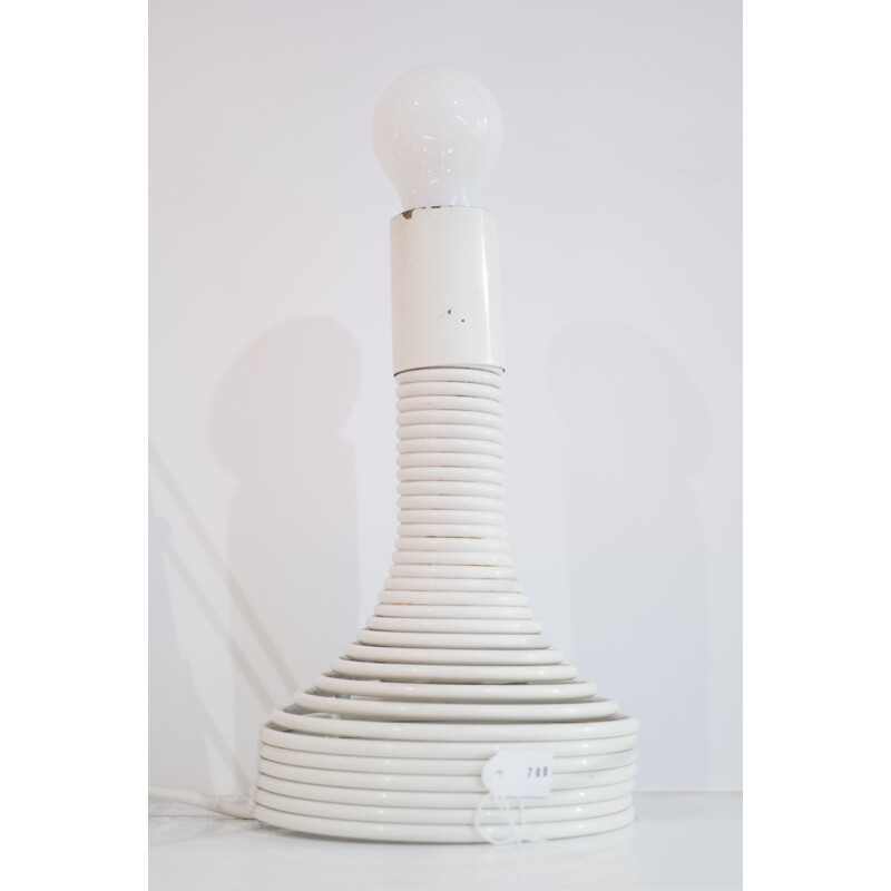 Spiral Table Lamp by Angelo Mangiarotti for Candle - 1970s