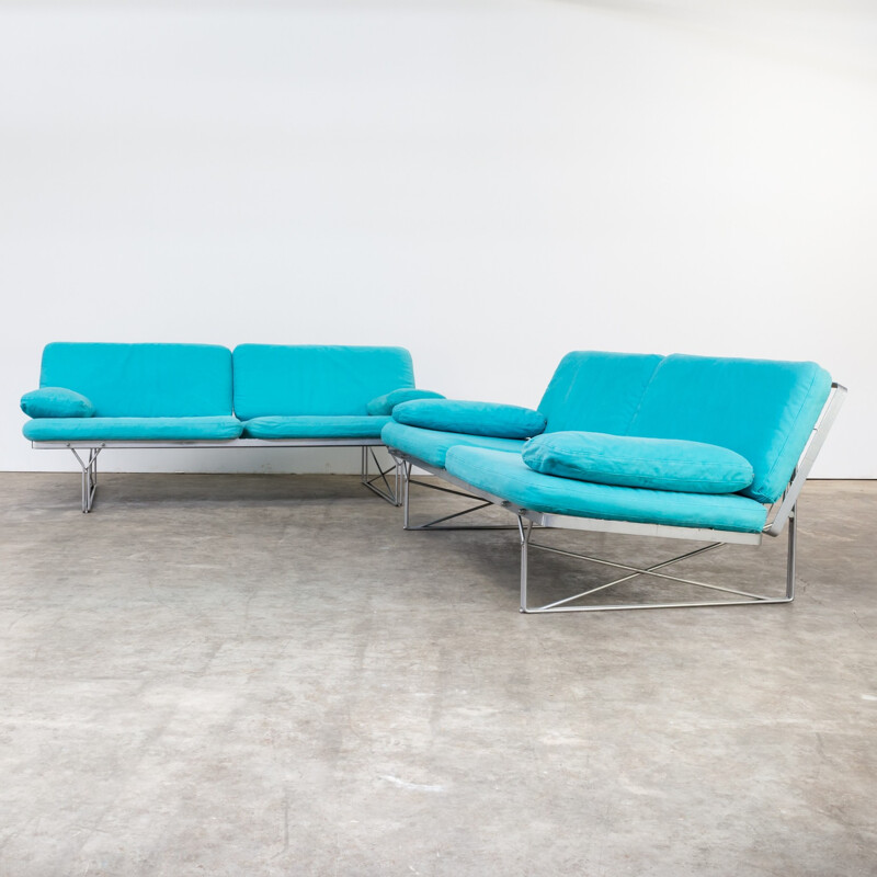 Pair of "Moment" sofas by Niels Gammelgaard for Ikea - 1980s 
