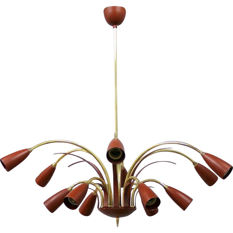 Italian vintage chandelier - 1960s