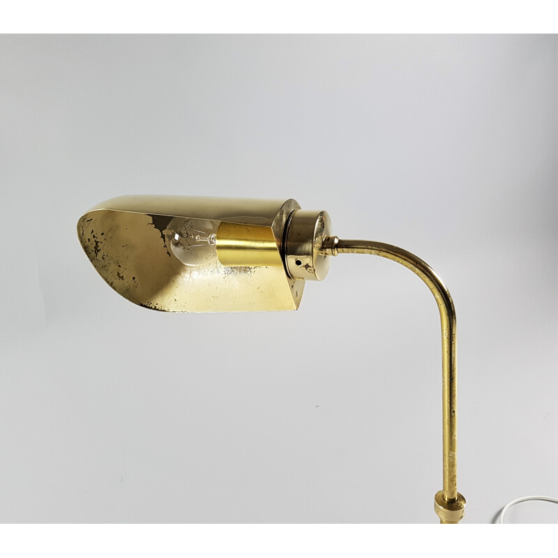 Vintage Desk Lamp in Brass - 1940s 