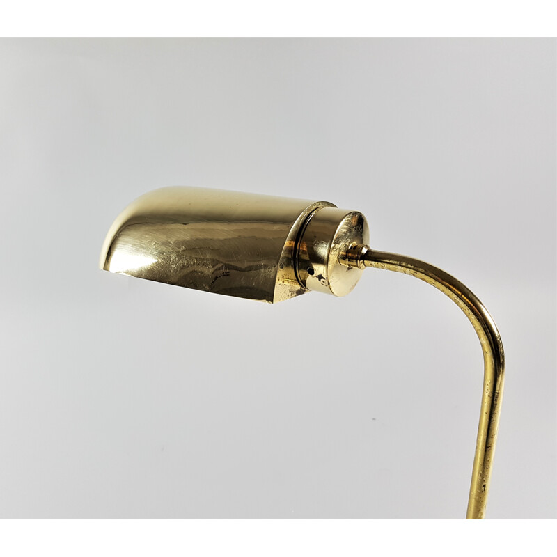 Vintage Desk Lamp in Brass - 1940s 