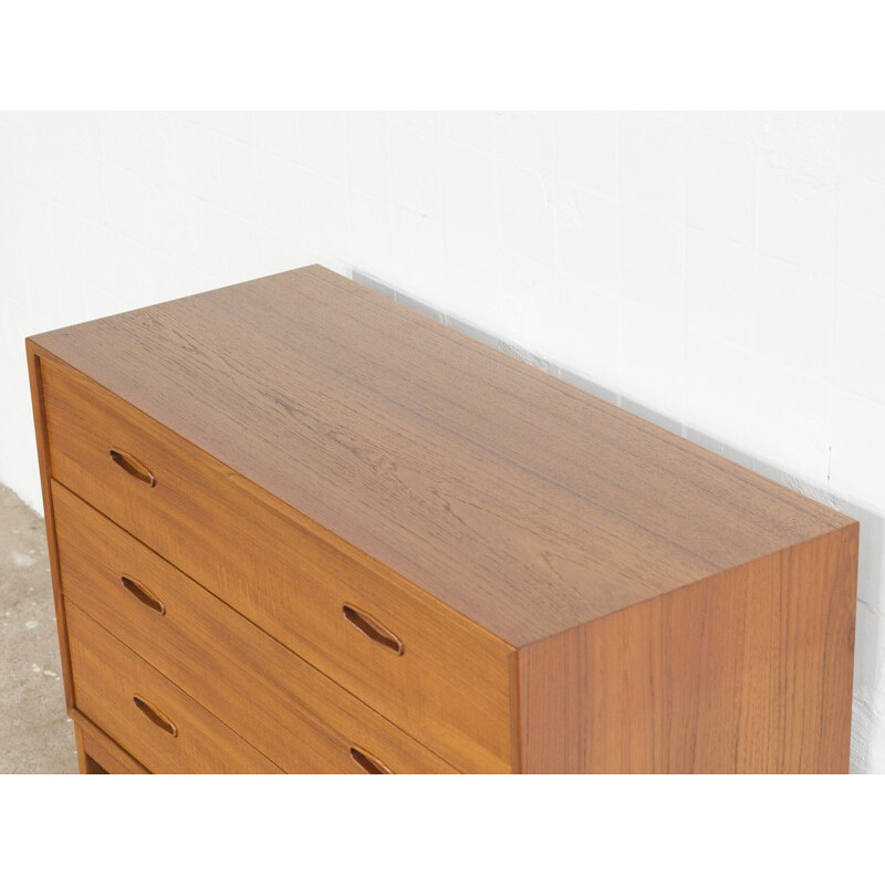 Chest of 3 drawers in teak by Nils Jonsson for Troeds - 1960s