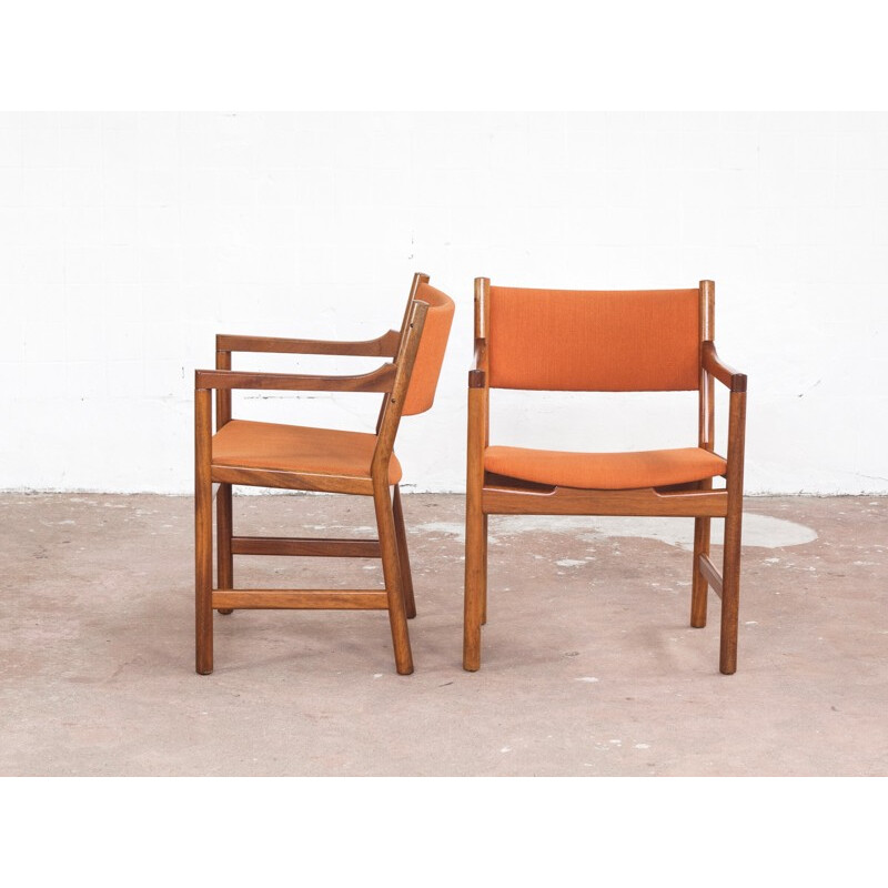 chair in teak by Hans Wegner for Johannes Hansen - 1960s