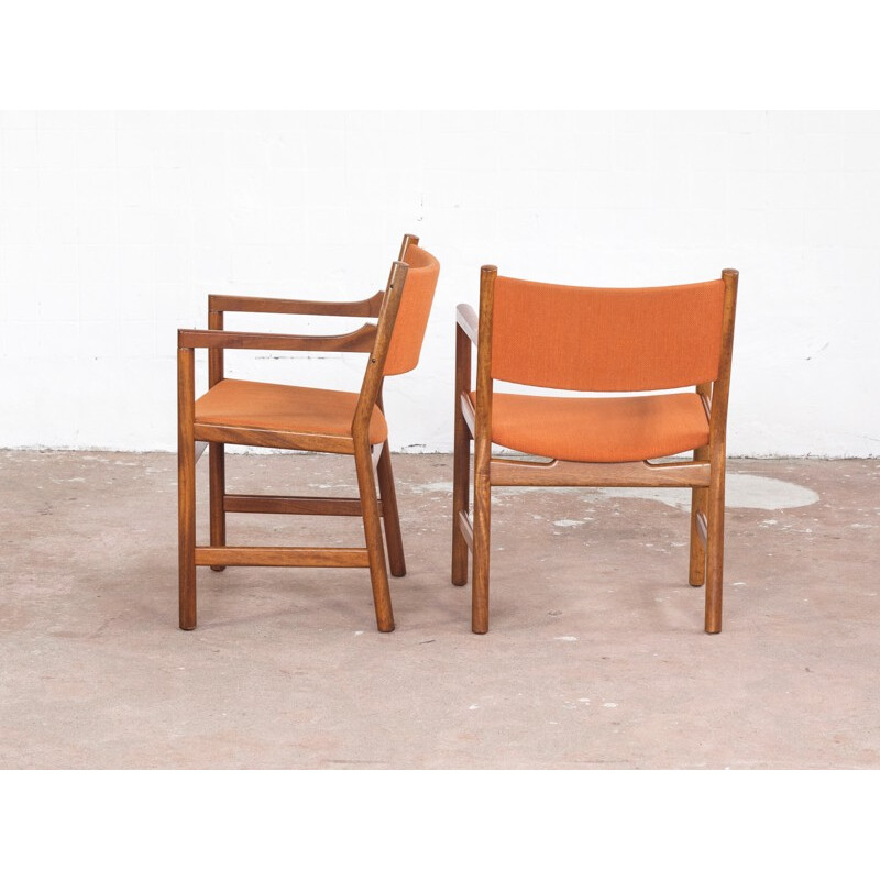 chair in teak by Hans Wegner for Johannes Hansen - 1960s