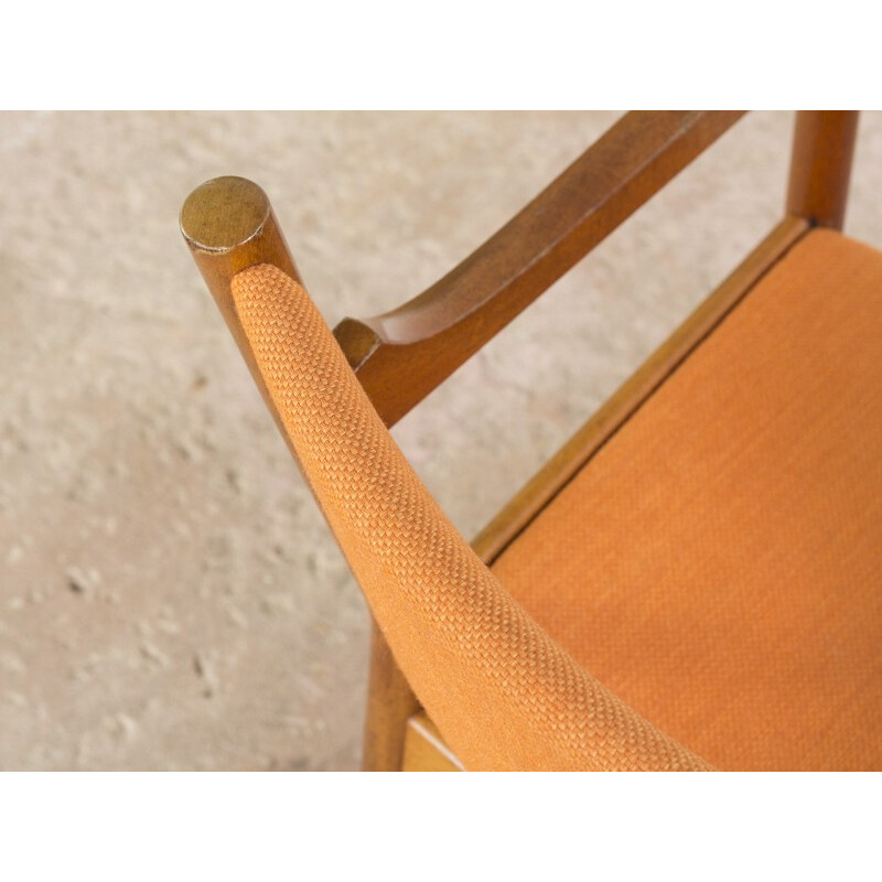 chair in teak by Hans Wegner for Johannes Hansen - 1960s